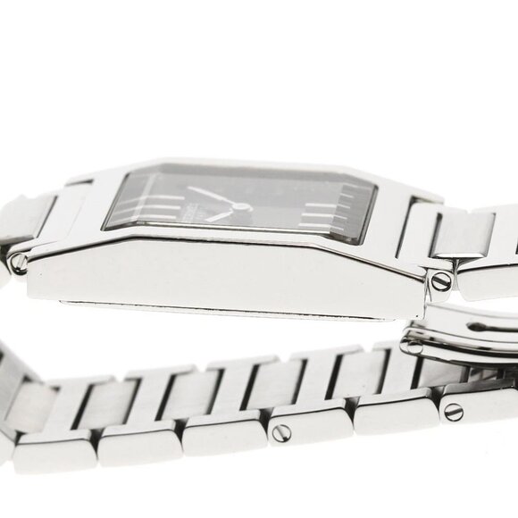 HERMES Tandem Gray Dial Quartz Ladies Watch - Picture 5 of 6